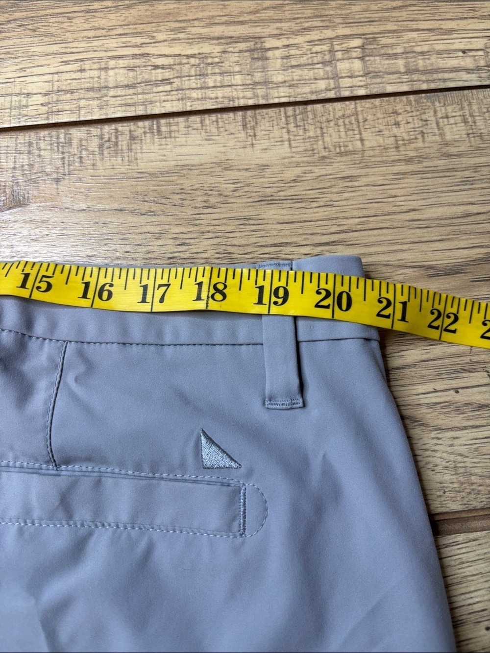 Men’s UNTUCKit Chancellor Performance Light Gray Pants Size 40x32 - Picture 6 of 7